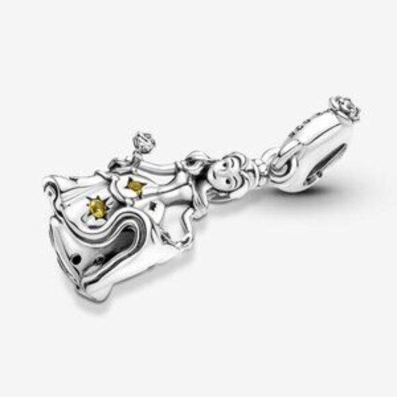 Disney Beauty and the Beast Dancing Belle Dangle Charm - Picture 6 of 7